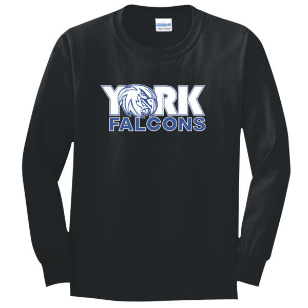 York Falcon Youth Long Sleeve T-shirt Thumbnail
