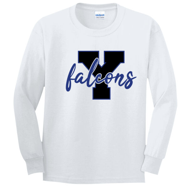 Y Falcon Youth Long Sleeve T-shirt Thumbnail
