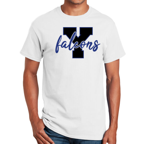 Y Falcon Adult T-shirt Thumbnail