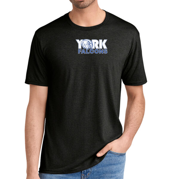 York Falcon Adult Soft Feel Tri Blend T-shirt Thumbnail