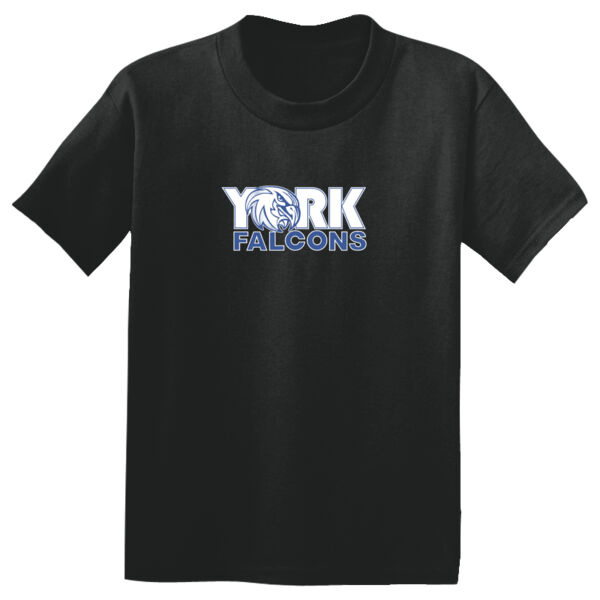 York Falcons Youth Dry Fit T-shirt Thumbnail